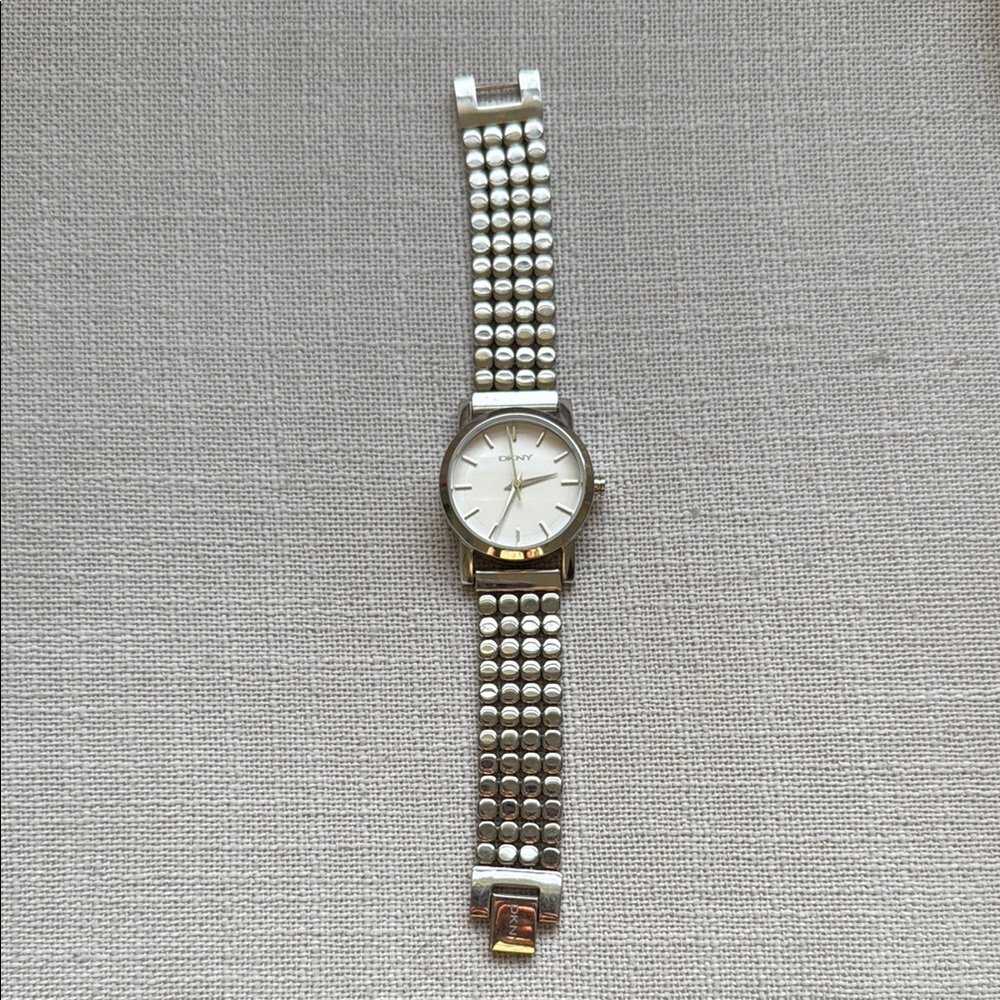 DKNY Watch with White Dial
